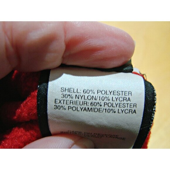 Marmot Mens Red Fleece Polartec Sweatshirt Pullover Half Zip Size XL Poly Blend - Picture 9 of 12